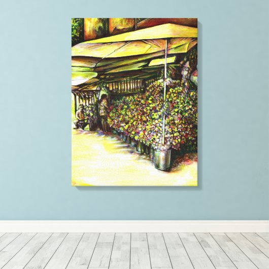 Toile Pris la possession d'options (Insitu (Plancher de Bois))