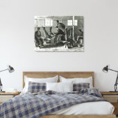 Toile Prise du virus du veau (Insitu(Chambre))