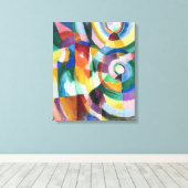 Toile Prises électriques | Sonia Delaunay | (Insitu (Plancher de Bois))