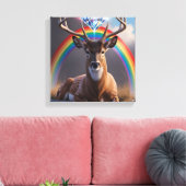 Toile Prismatic Antlers (Insitu(Salon))