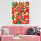 Toile Prismatique II (Insitu(Salon))