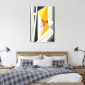 Toile Prisme Doré (Insitu(Chambre))