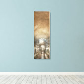 Toile Prison - Fin d'un voyage (Insitu (Plancher de Bois))