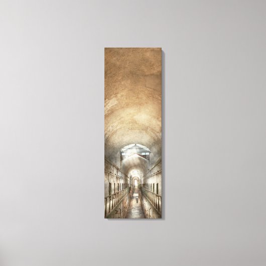 Toile Prison - Fin d'un voyage (Recto)