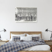 Toile Prisonniers qui travaillent à la roue à roue et au (Insitu(Chambre))