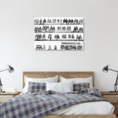 Toile Procession au baptême du Prince Arthur (Insitu(Chambre))