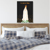 Toile Procession de Notre-Dame de Fatima aux bougies (Insitu(Chambre))