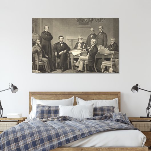 Toile Proclamation d'émancipation 1866 (Insitu(Chambre))