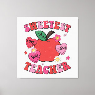 Toile Professeurs les plus mignons pour la Saint-Valenti