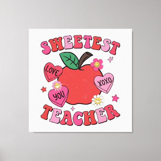 Toile Professeurs les plus mignons pour la Saint-Valenti (Recto)