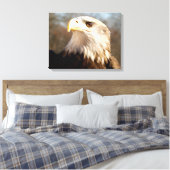 Toile Profil d'aigle à tête blanche (Insitu(Chambre))