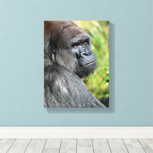 Toile Profil de Gorilla (Insitu (Plancher de Bois))