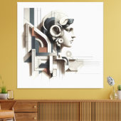 Toile Profil de ligne architectural (Insitu(Salon))
