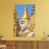 Toile Profil de statue de Bouddha (Insitu(Salon))