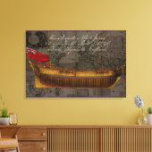 Toile Profile Painting of Ship Jersey (Insitu(Salon))