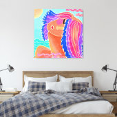 Toile Profitez de la peinture numérique Abstraite Sunshi (Insitu(Chambre))