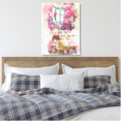 Toile Profitez De La Promenade | Vélo Aquarelle Avec Fle (Insitu(Chambre))