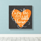 Toile Profitez Des Petites Choses (Insitu (Plancher de Bois))