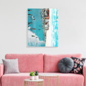 Toile Profitez des vagues à Ocean BeachLong Beach, CA (Insitu(Salon))