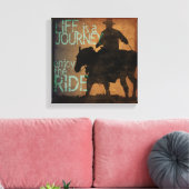 Toile Profitez du tour (Insitu(Salon))