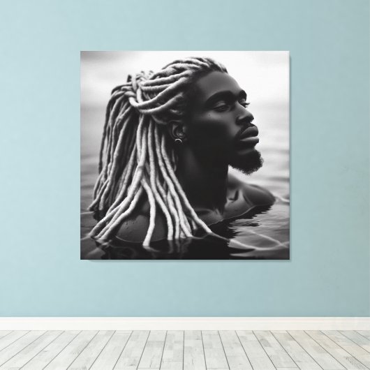 Toile Profondeurs sacrées (Insitu (Plancher de Bois))