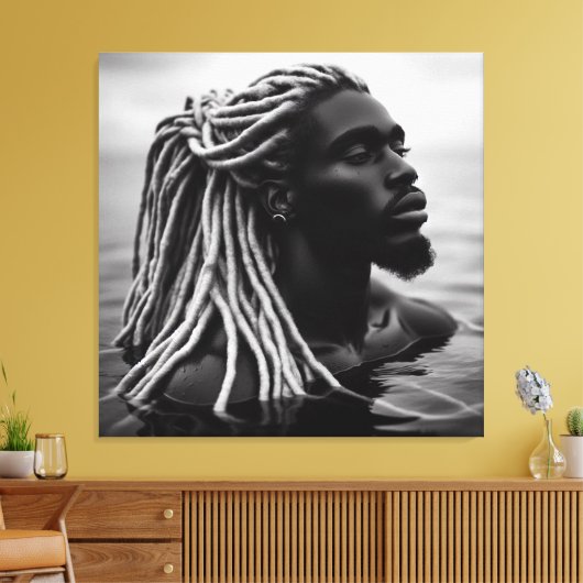 Toile Profondeurs sacrées (Insitu(Salon))