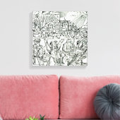 Toile Prognostications, 1521 (Insitu(Salon))