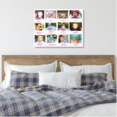 Toile Progression de l'âge Première année Bébé Photo Art (Insitu(Chambre))