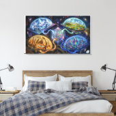 Toile Projection of Adjacent Realities (Insitu(Chambre))