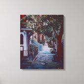 Toile Promenade à l'état sauvage sur la 19ème rue, New Y (Recto)