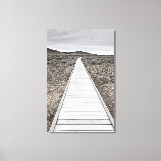 Toile Promenade à travers le désert (Recto)