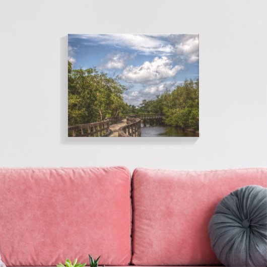 Toile Promenade courbée (Insitu(Salon))