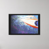 Toile Promenade dauphin le long (Recto)