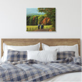 Toile Promenade d'automne Amish (Insitu(Chambre))