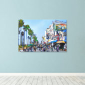 Toile Promenade de Venice Beach (Insitu (Plancher de Bois))