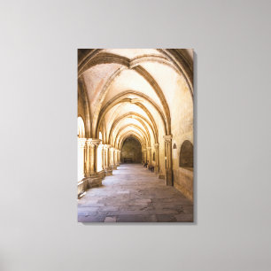 Toile Promenade du cloître de la vieille cathédrale