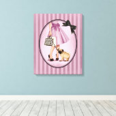 Toile Promenade élégante (Insitu (Plancher de Bois))