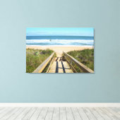 Toile Promenade vers la plage (Insitu (Plancher de Bois))