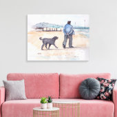 Toile promener le chien - 07 (Insitu(Salon))