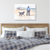 Toile promener le chien - 07 (Insitu(Chambre))