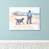 Toile promener le chien - 07 (Insitu (Plancher de Bois))