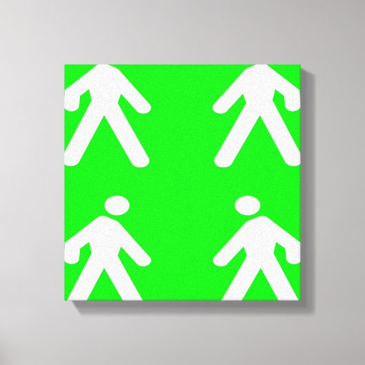 Toile Promenez-vous dans le vert (Recto)