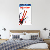 Toile Promo Flexible Flyer Splitkein Skis En Bois (Insitu(Chambre))