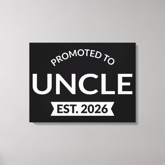Toile Promu À Oncle Est. 2026 II (Recto)