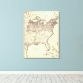 Toile Proportion de la population étrangère 1870 (Insitu (Plancher de Bois))
