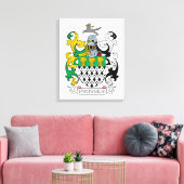 Toile Prosser Family Crest (Insitu(Salon))
