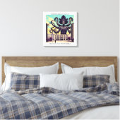 Toile PROTEÇÃO AOS TRÊS PODERES - impressão em tela (Insitu(Chambre))