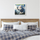 Toile PROTEÇÃO DO PLANETA - CANVAS esticada (Insitu(Chambre))