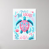 Toile Protégez les locaux (Recto)