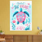 Toile Protégez les locaux (Insitu(Salon))